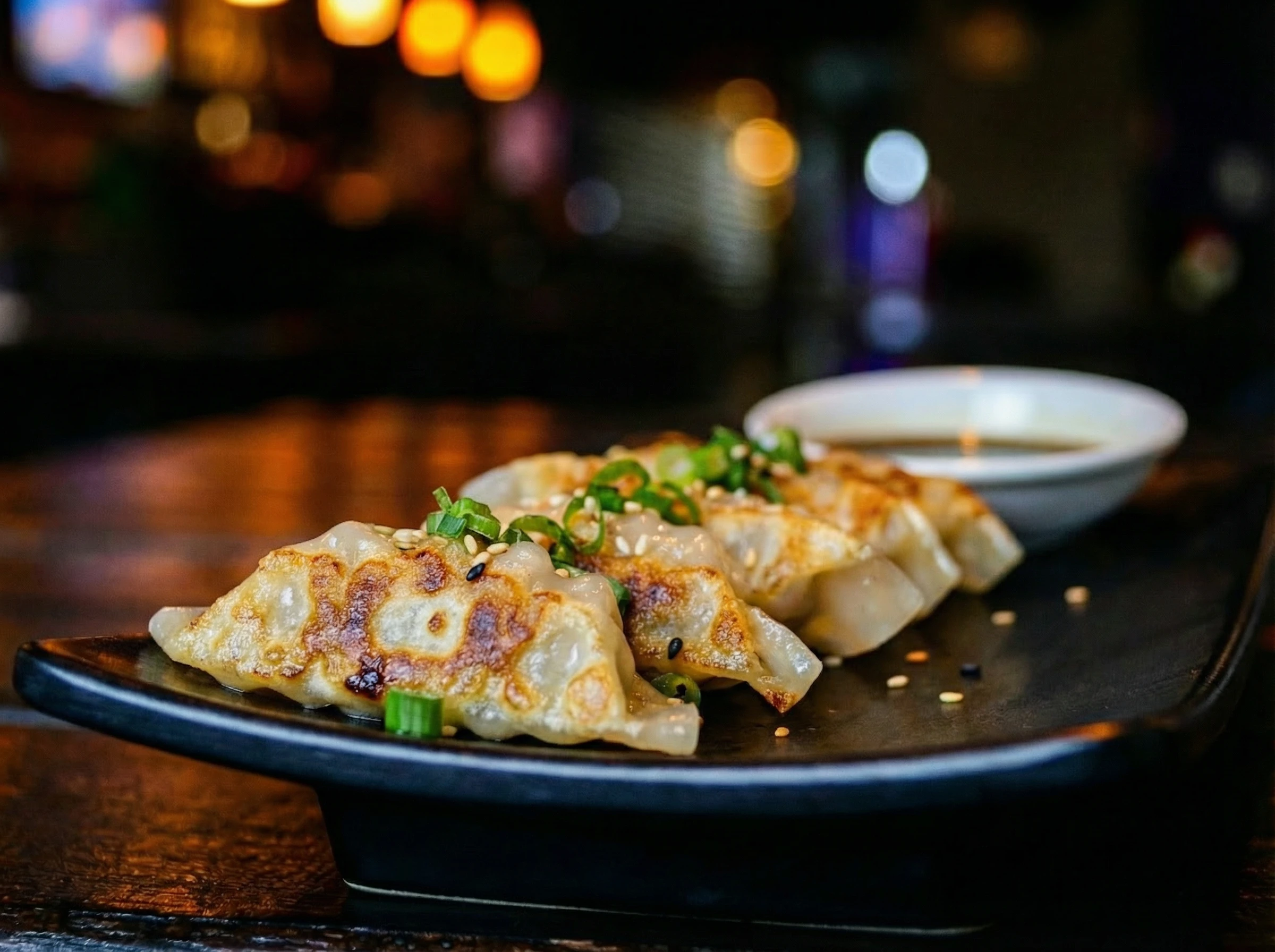 Frische Gyoza Vorspeisen bei Yumiko Asia Kitchen